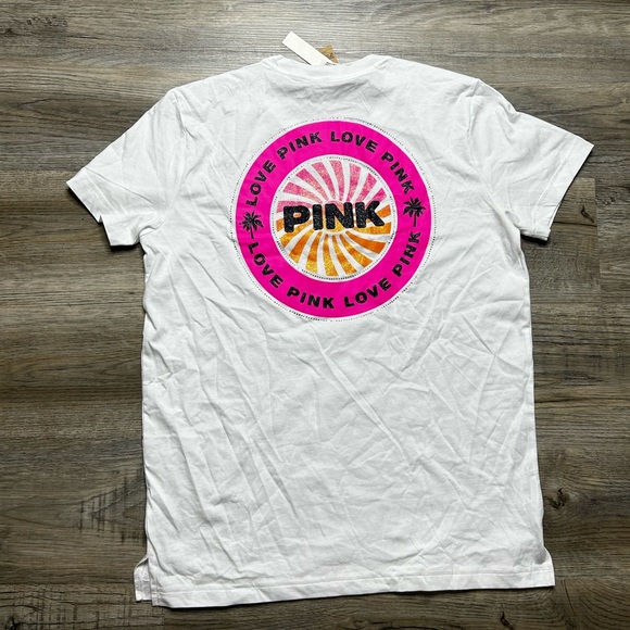 NWT Limited Edition PINK Short Sleeve Shirt - Picture 3 of 12